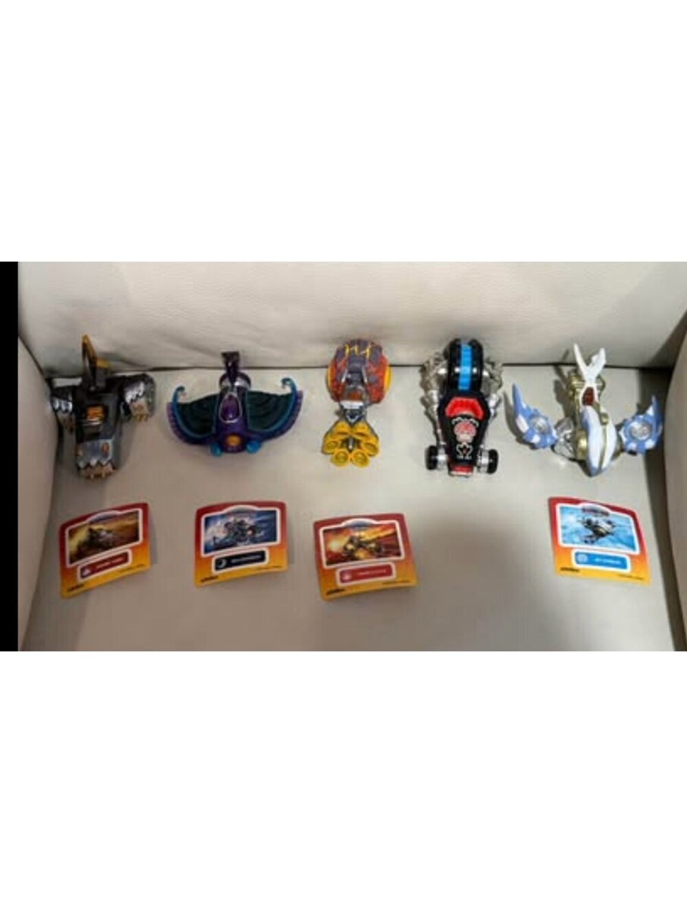 Skylanders SuperChargers Vehicle Lot  Burn-Cycle, Jet Stream, Sea Shadow, Shark